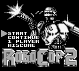 RoboCop 2 (Japan) Title Screen
